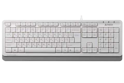 Клавіатура A4Tech FK10 Ukr White FK10 (White) фото