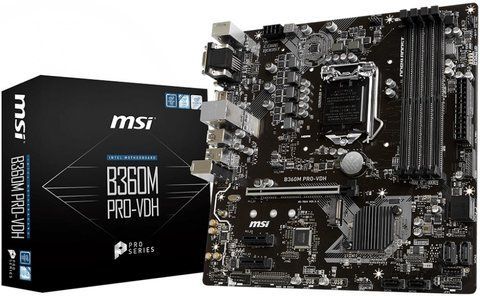 Материнська плата MSI B360M PRO-VDH LGA 1151v2 (B360M PRO-VDH) Б/В B360M PRO-VDH_USED фото