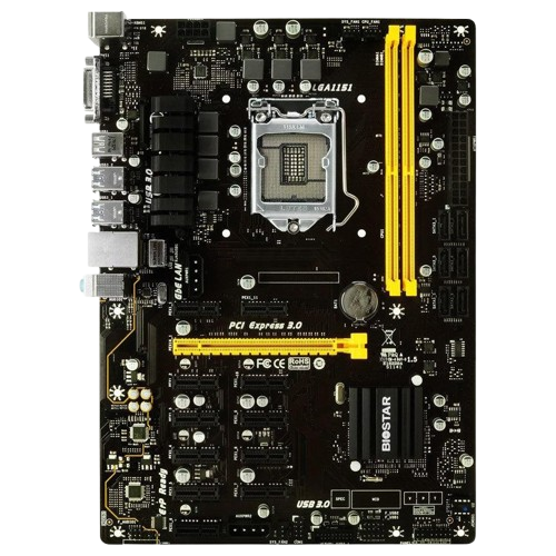Материнська плата Biostar TB250-BTC PRO 1151v1 (TB250-BTC PRO) Б/В TB250-BTC PRO_USED фото