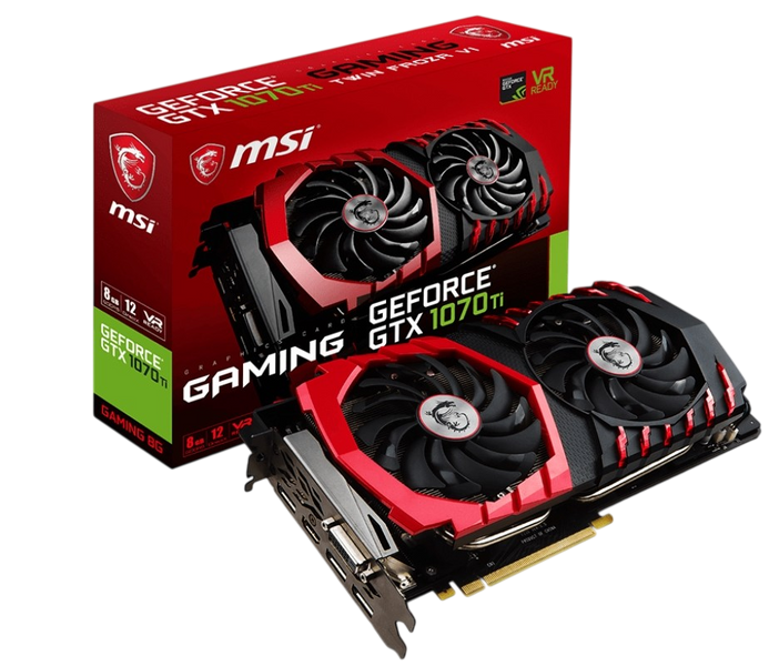 Видеокарта GeForce GTX 1070 Ti 8GB MSI Gaming (GTX 1070 Ti GAMING 8G) Б/У GTX 1070 Ti GAMING 8G_USED фото