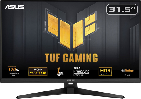 Монітор 31.5" Asus TUF Gaming VG32AQA1A 170Hz Black (90LM07L0-B02370) 90LM07L0-B02370 фото
