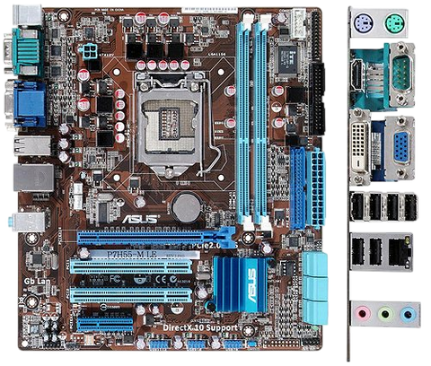 Материнська плата Asus P7H55-M LE LGA 1156 (P7H55-M LE) Б/В P7H55-M LE_USED фото