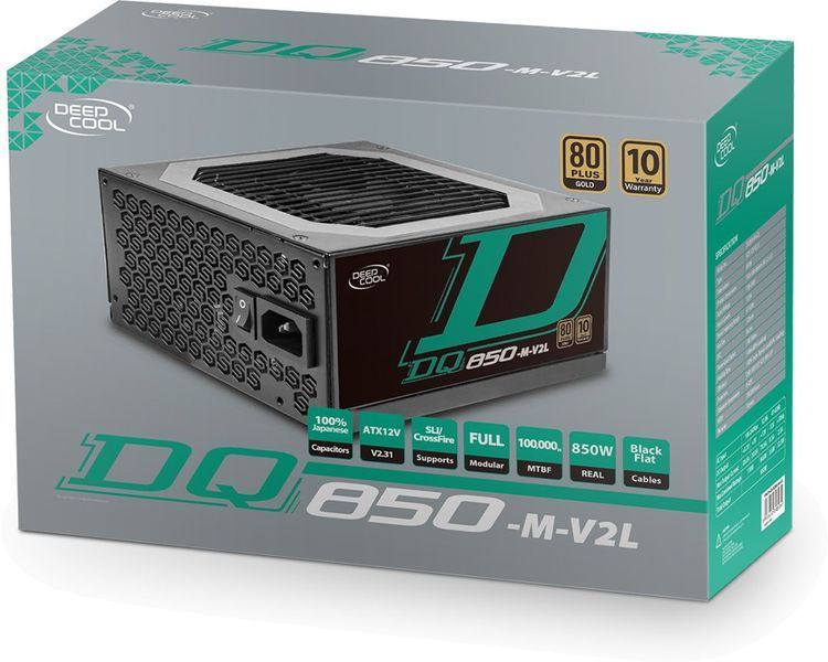 Блок живлення Deepcool DQ850 850W (DP-GD-DQ850-M-V2L) DQ850-M-V2L фото
