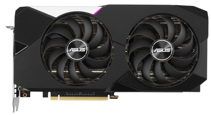 Відеокарта GeForce RTX 3070 8GB Asus Dual OC (DUAL-RTX3070-O8G) Б/В DUAL-RTX3070-O8G_USED фото