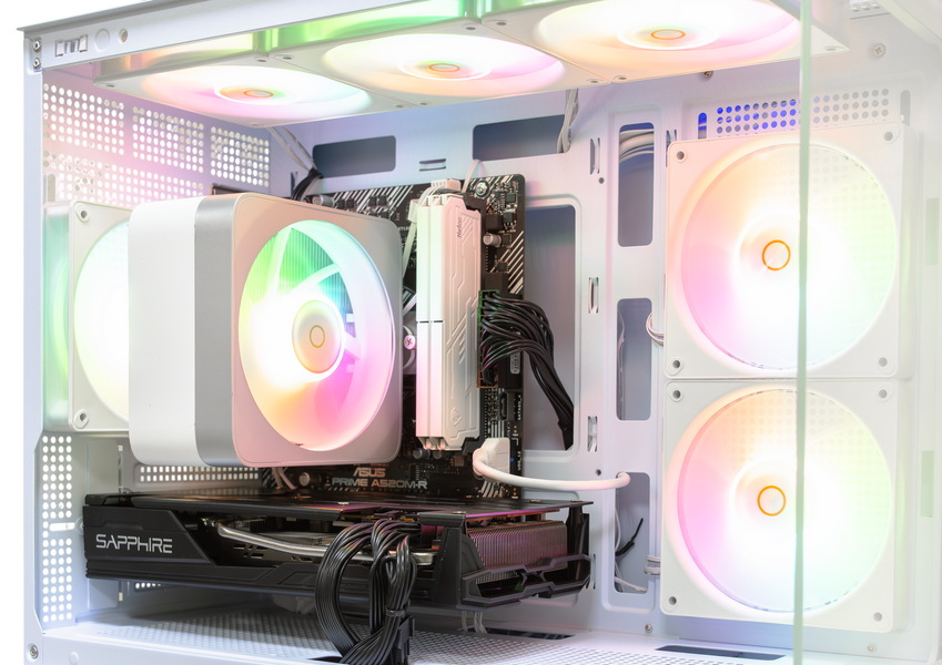 Ігровий ПК Tera EXA Carbo-WH NA5700X (RX 5700 XT 8GB / Ryzen 5 1600 / 16GB DDR4 / SSD 512GB) TF-EXA-CAR-WH-RX5700XT-1600 фото