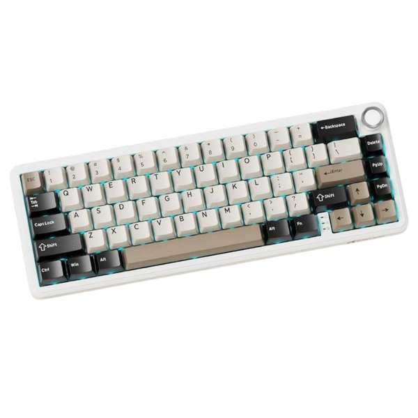 Клавіатура Attack Shark X66 RGB White Cheese X66 White Cheese фото