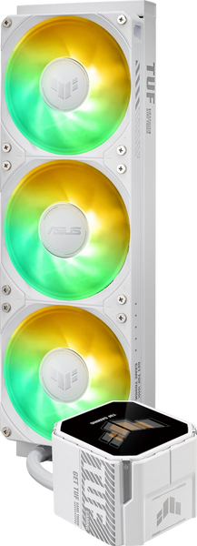 Водяне охолодження Asus TUF Gaming LC III 360 ARGB White (90RC01A2-B0EAY0) 90RC01A2-B0EAY0 фото