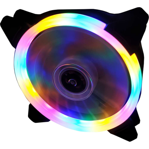 Вентилятор Cooling Baby Rainbow LED RGB Black 120mm (12025HBRB-1) 12025HBRB-1 фото