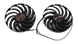 Вентилятор (кулер) NTK 53871 для відеокарти Sapphire Pulse RX 6700, 6700 XT комплект 2шт (FD10015M12D) FD10015M12D фото 1