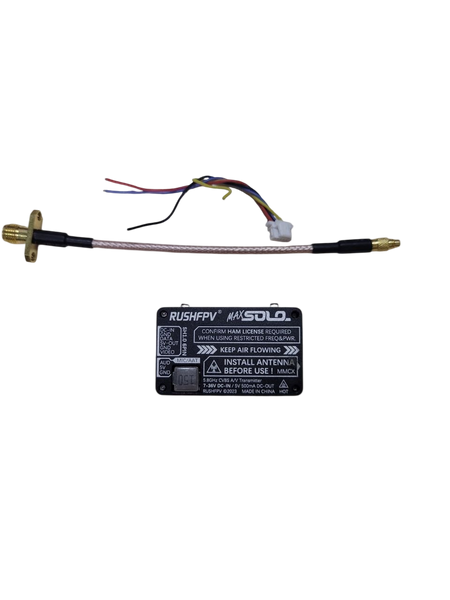 Відеопередавач (VTX) RUSHFPV Max Solo 5.8G 2.5W Б/В RUSHFPV Max Solo 5.8G 2.5W_USED фото