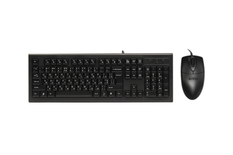 Комплект (клавіатура, миша) A4Tech KR-8520D Black KR-8520D Black фото