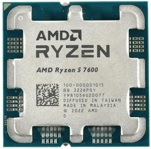 Процессор AMD Ryzen 5 7600 Socket AM5 (100-100001015MPK) 100-100001015MPK фото