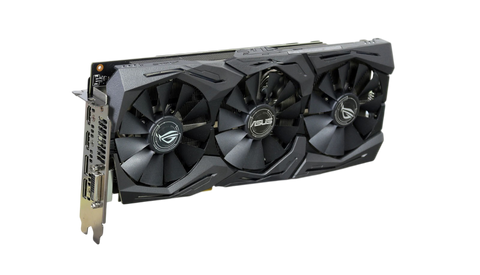 Відеокарта GeForce GTX 1060 6GB Asus ROG Strix Gaming (ROG-STRIX-GTX1060-6G-GAMING) Б/В ROG-STRIX-GTX1060-6G-GAMING_USED фото