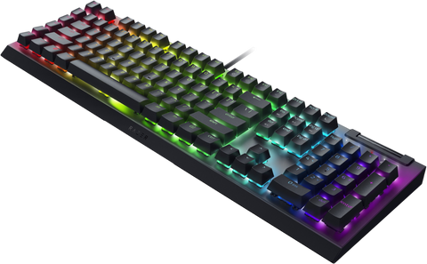 Клавіатура RAZER BlackWidow V4 X Green Switch RU RGB Black (RZ03-04700800-R3R1) RZ03-04700800-R3R1 фото