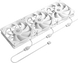 Водяне охолодження ID-Cooling FX360 Pro White FX360 Pro White фото 1