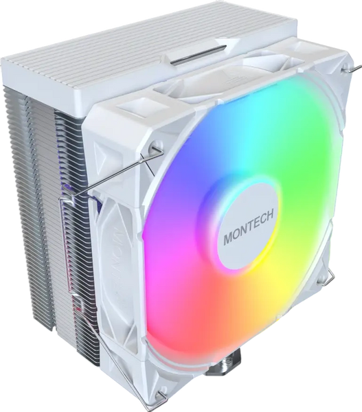 Повітряне охолодження Montech NX400 ARGB White NX400 ARGB (W) фото