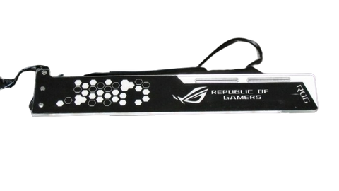 Підставка для відеокарти CoolMoon ROG-28CM Horizontal 5V ARGB Black (ROG-28CM ARGB BLACK) ROG-28CM ARGB BLACK фото