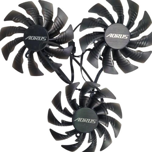 Вентилятор (кулер) Everflow 3178 для відеокарти Gigabyte Aorus Extreme GTX 1080 / 1080 Ti комплект 3шт (T129215BU) 3178 фото