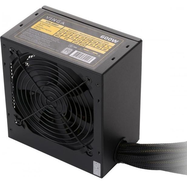 Блок живлення Vinga 600W (VPS-600P) VPS-600P фото