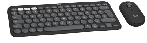 Комплект (клавіатура, миша) бездротовий Logitech Pebble 2 Combo Graphite (920-012239) 920-012239 фото