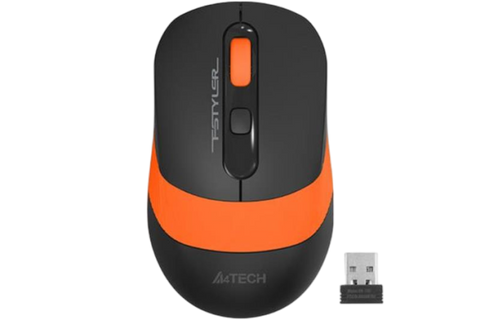 Миша бездротова A4Tech FG10 Black/Orange FG10 (Orange) фото