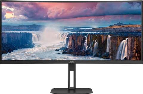 Монітор 34" AOC CU34V5C/BK 100Hz Black CU34V5C/BK фото