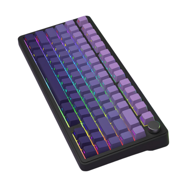 Клавіатура Attack Shark X85 Side Printed RGB Gradient Purple AS-X85-SP-GPE фото