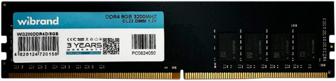 Оперативна пам'ять Wibrand 8GB DDR4 3200MHz (WI3200DDR4D/8GB) WI3200DDR4D/8GB фото