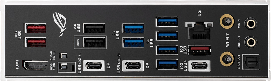 Материнcька плата Asus X870E-H ROG STRIX GAMING WIFI7 Socket AM5 ROG STRIX X870E-H GAMING WIFI7 фото
