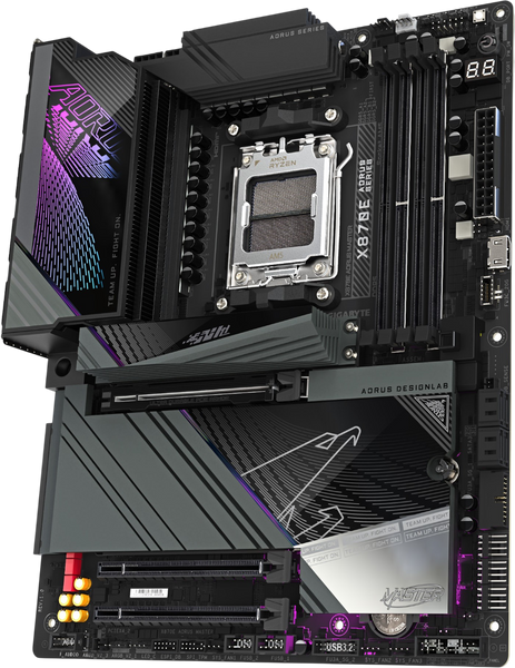 Материнська плата Gigabyte X870E Aorus Master Socket AM5 (X870E AORUS MASTER) X870E AORUS MASTER фото