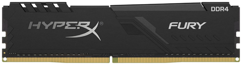 Оперативна пам'ять HyperX 4GB DDR4 2400MHz Fury Black (HX424C15FB3/4) Б/В HX424C15FB3/4_USED фото