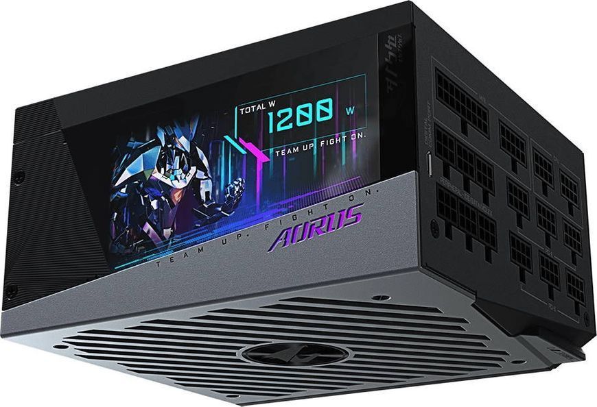 Блок живлення Gigabyte Aorus AP1200PM 1200W 80+ Platinum (GP-AP1200PM) GP-AP1200PM фото