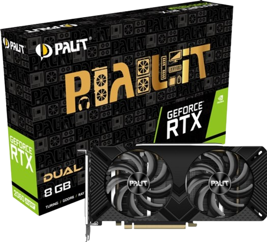 Відеокарта GeForce RTX 2060 Super 8GB Palit Dual (NE6206S018P2-1160A-1) Б/В NE6206S018P2-1160A-1_USED фото