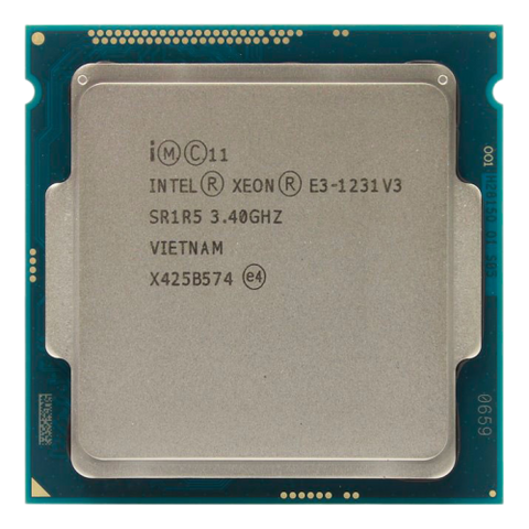 Процессор Intel Xeon E3 1231 v3 LGA 1150 (BX80646E31231V3) Б/У BX80646E31231V3_USED фото