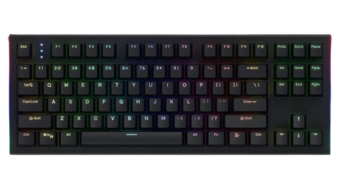 Клавіатура Hator Gravity X Orange Linear Switch RGB Black (HTK550) HTK550 фото
