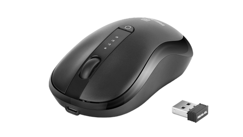 Миша бездротова REAL-EL RM-450 Black (EL123200046) EL123200046 фото