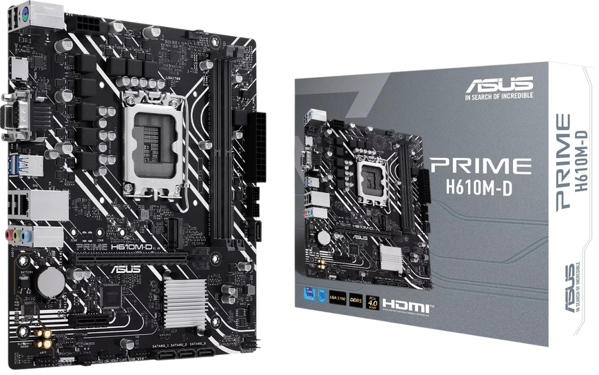 Материнська плата Asus H610M-D Prime LGA 1700 (PRIME H610M-D) PRIME H610M-D фото