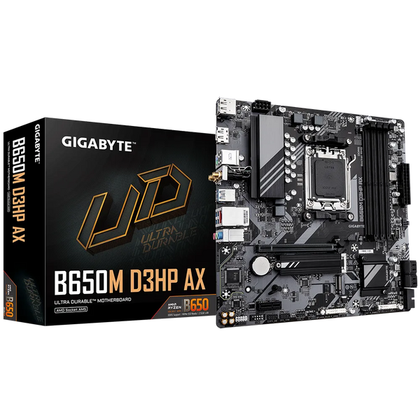 Материнська плата Gigabyte B650M D3HP AX Socket AM5 (B650M D3HP AX) B650M D3HP AX фото