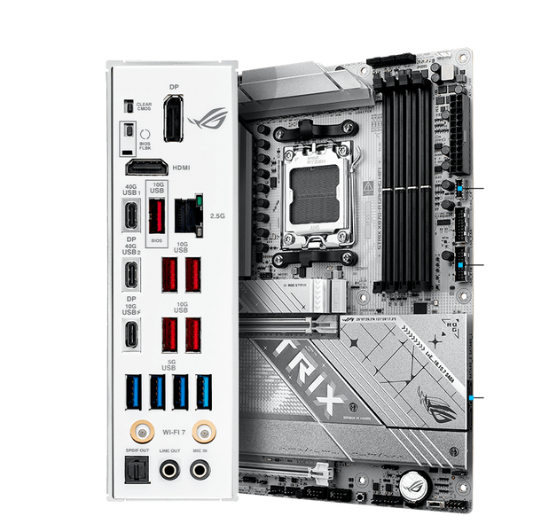 Материнcька плата Asus X870-A ROG Strix Gaming Wi-Fi Socket AM5 (ROG STRIX X870-A GAMING WIFI) Б/В ROG STRIX X870-A GAMING WIFI_USED фото