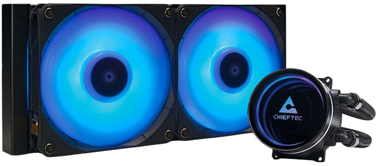 Водяне охолодження Chieftec Iceberg 240 ARGB Black (CLC-240-RGB) CLC-240-RGB фото