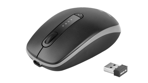 Миша бездротова REAL-EL RM-455 Black (EL123200047) EL123200047 фото