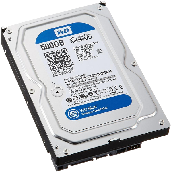 Жорсткий диск 3.5" WD Blue 500GB (WD5000AAKX) Б/В WD5000AAKX_USED фото