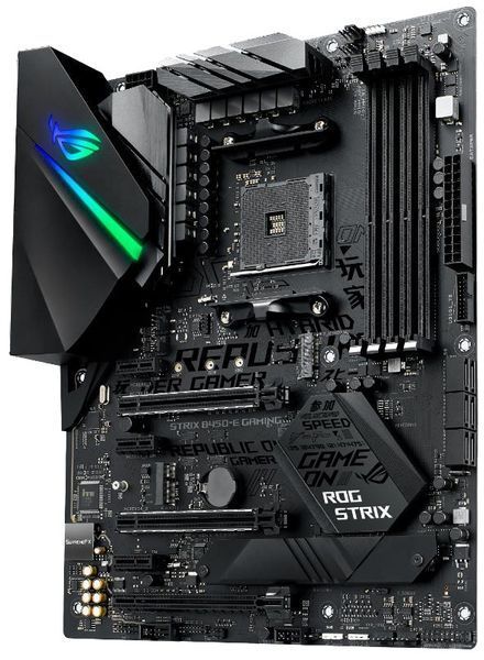 Материнська плата Asus B450-E ROG Strix Gaming Socket AM4 (ROG STRIX B450-E GAMING) Б/В ROG STRIX B450-E GAMING_USED фото