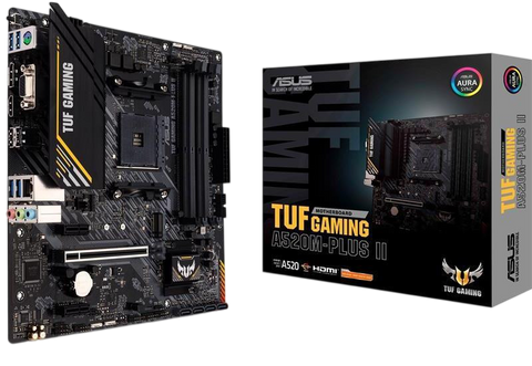Материнська плата Asus A520M-Plus II TUF Gaming Socket AM4 (TUF GAMING A520M-PLUS II) Б/В TUF GAMING A520M-PLUS II_USED фото