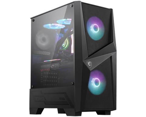 Корпус MSI MAG Forge 100M RGB Black (MAG FORGE 100M) MAG FORGE 100M фото
