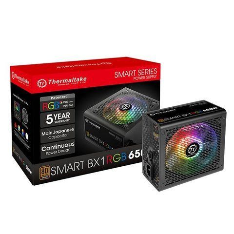 Блок живлення Thermaltake Smart BX1 RGB BX1 RGB 550W BX1 RGB 550W фото