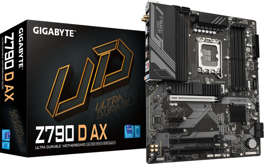 Материнська плата Gigabyte Z790 D AX LGA 1700 (Z790 D AX) Z790 D AX фото