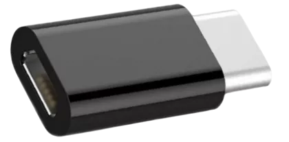 Адаптер Cablexpert micro USB - USB Type-C (F/M) Black (A-USB2-CMmF-01) A-USB2-CMmF-01 фото