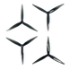 Пропеллер для дрона UA 7x3.5x3 Glass (комплект 4шт) (UA-7-35-3G)