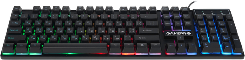 Клавіатура GamePro GK296 RGB Black GK296 фото
